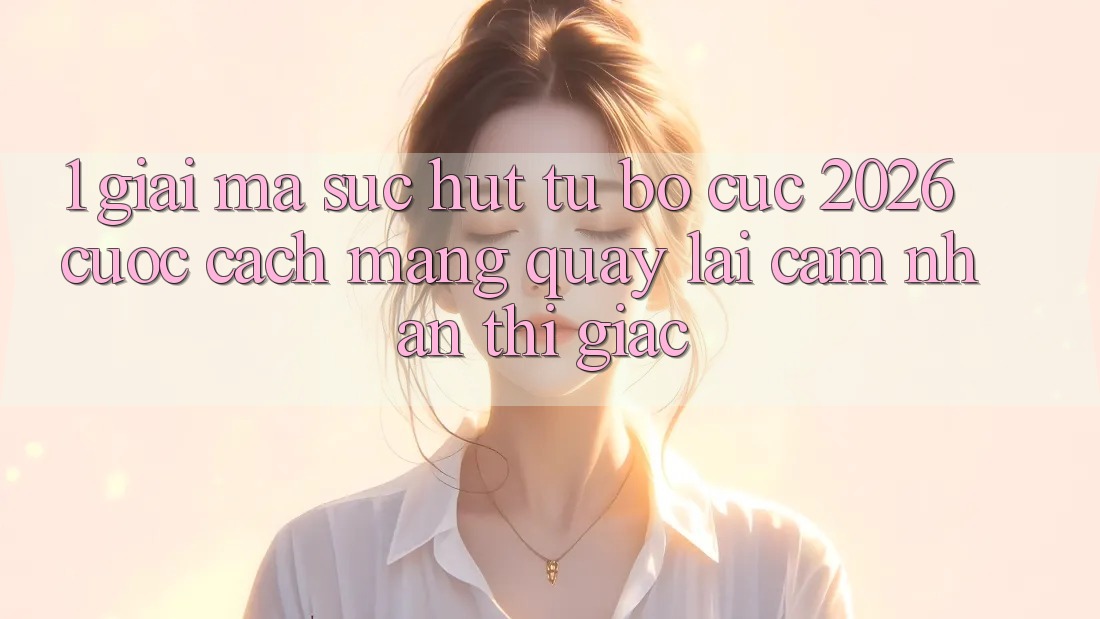 1. Giải Mã Sức Hút Từ “Bố cục 2026” - Cuộc Cách Mạng Quay lại Cảm nhận Thị Giác 1. Giải Mã Sức Hút Từ “Bố cục 2026” - Cuộc Cách Mạng Quay lại Cảm nhận Thị Giác