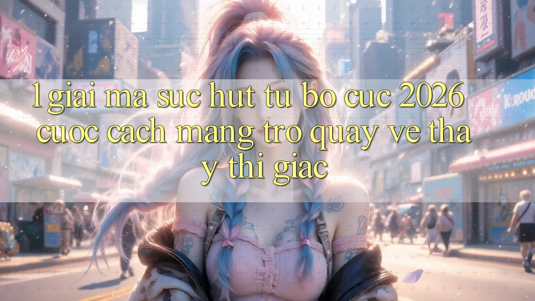 1. Giải Mã Sức Hút Từ “Bố cục 2026” - Cuộc Cách Mạng Trở quay về Thấy Thị Giác