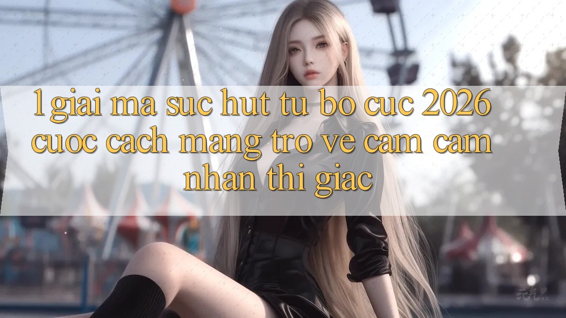 1. Giải Mã Sức Hút Từ “Bố cục 2026” - Cuộc Cách Mạng Trở về Cảm cảm nhận Thị Giác