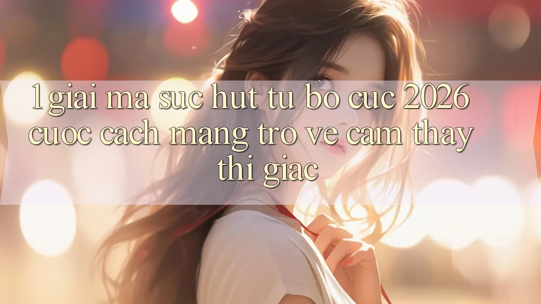 1. Giải Mã Sức Hút Từ “Bố cục 2026” - Cuộc Cách Mạng Trở về Cảm thấy Thị Giác