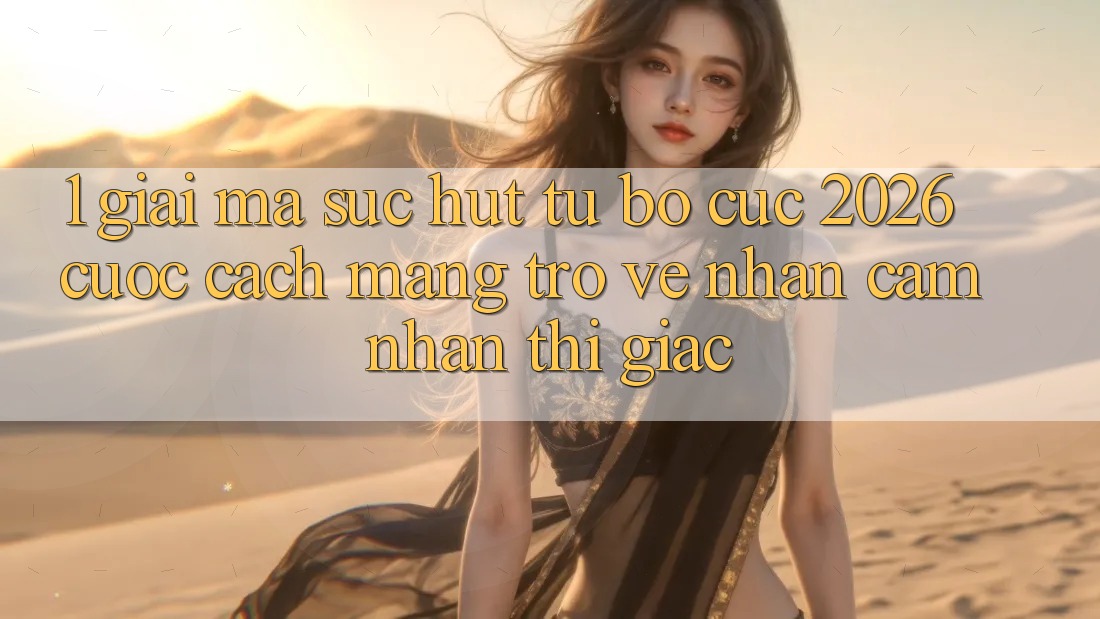 1. Giải Mã Sức Hút Từ “Bố cục 2026” - Cuộc Cách Mạng Trở về Nhận cảm nhận Thị Giác