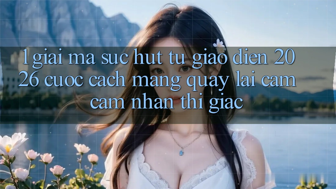 1. Giải Mã Sức Hút Từ “Giao Diện 2026” - Cuộc Cách Mạng Quay lại Cảm cảm nhận Thị Giác 1. Giải Mã Sức Hút Từ “Giao Diện 2026” - Cuộc Cách Mạng Quay lại Cảm cảm nhận Thị Giác