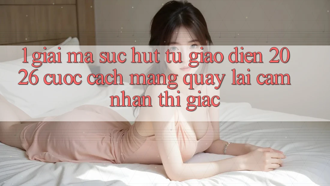 1. Giải Mã Sức Hút Từ “Giao Diện 2026” - Cuộc Cách Mạng Quay lại Cảm nhận Thị Giác