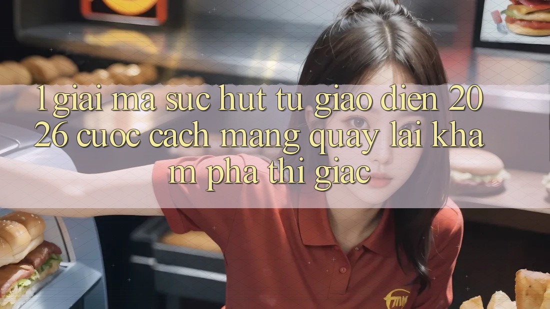 1. Giải Mã Sức Hút Từ “Giao Diện 2026” - Cuộc Cách Mạng Quay lại Khám phá Thị Giác