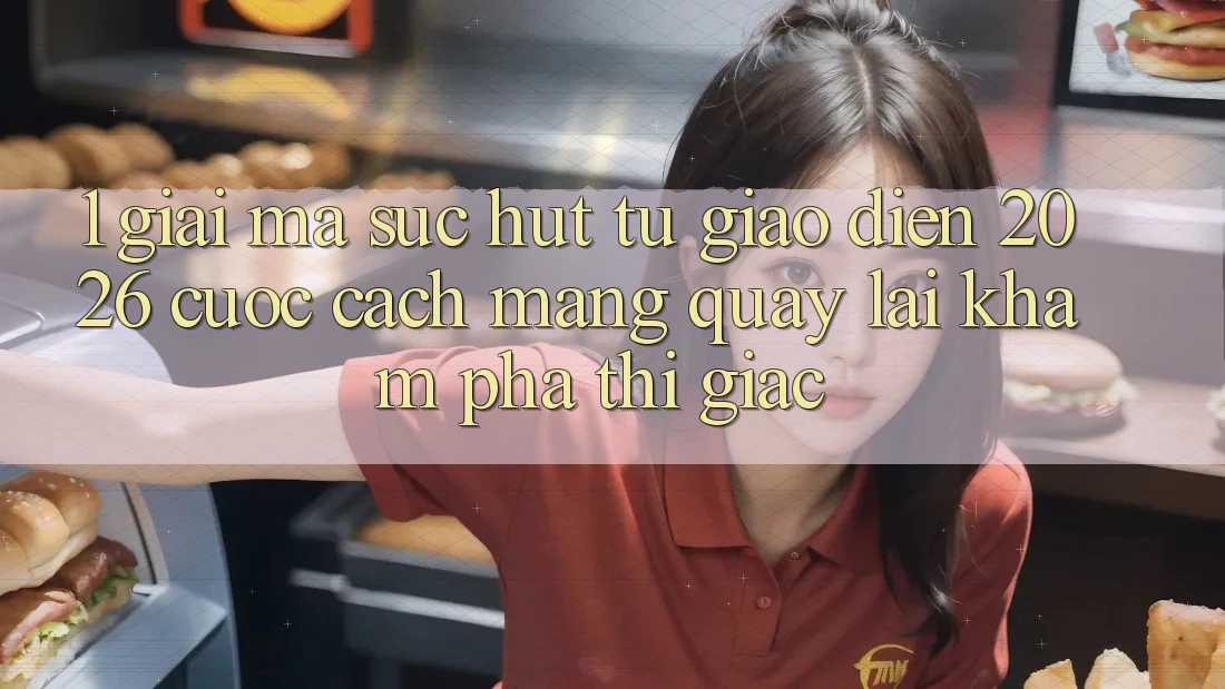 1. Giải Mã Sức Hút Từ “Giao Diện 2026” - Cuộc Cách Mạng Quay lại Khám phá Thị Giác 1. Giải Mã Sức Hút Từ “Giao Diện 2026” - Cuộc Cách Mạng Quay lại Khám phá Thị Giác