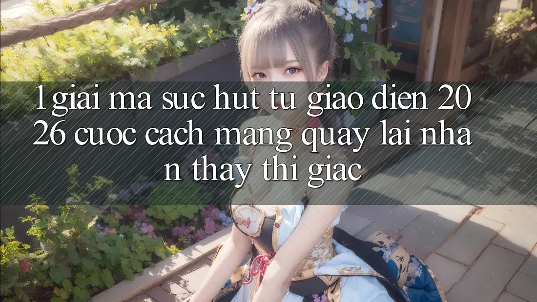 1. Giải Mã Sức Hút Từ “Giao Diện 2026” - Cuộc Cách Mạng Quay lại Nhận thấy Thị Giác