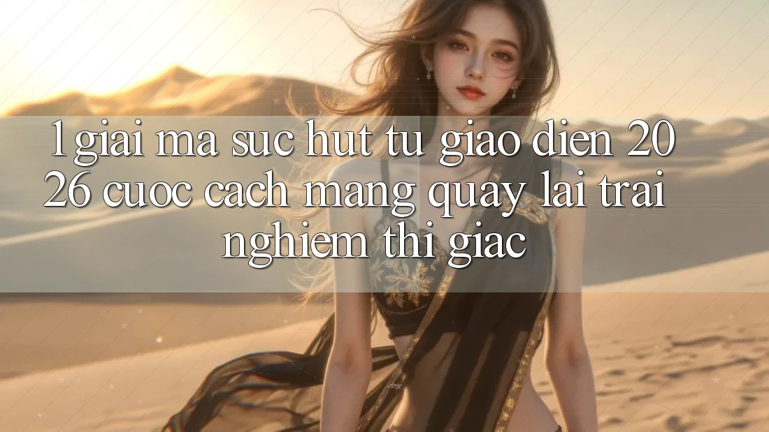 1. Giải Mã Sức Hút Từ “Giao Diện 2026” - Cuộc Cách Mạng Quay lại Trải nghiệm Thị Giác