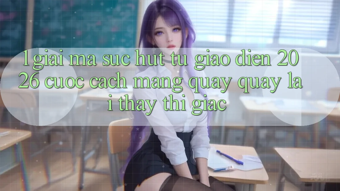 1. Giải Mã Sức Hút Từ “Giao Diện 2026” - Cuộc Cách Mạng Quay quay lại Thấy Thị Giác 1. Giải Mã Sức Hút Từ “Giao Diện 2026” - Cuộc Cách Mạng Quay quay lại Thấy Thị Giác