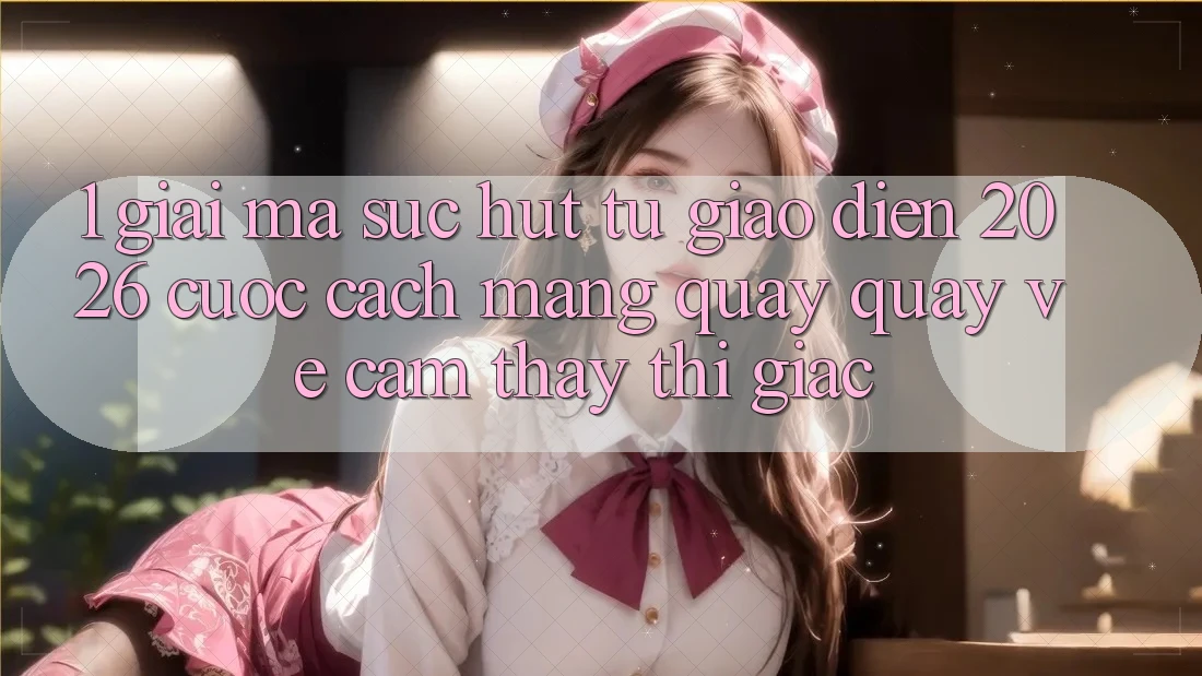 1. Giải Mã Sức Hút Từ “Giao Diện 2026” - Cuộc Cách Mạng Quay quay về Cảm thấy Thị Giác