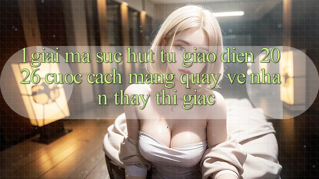 1. Giải Mã Sức Hút Từ “Giao Diện 2026” - Cuộc Cách Mạng Quay về Nhận thấy Thị Giác