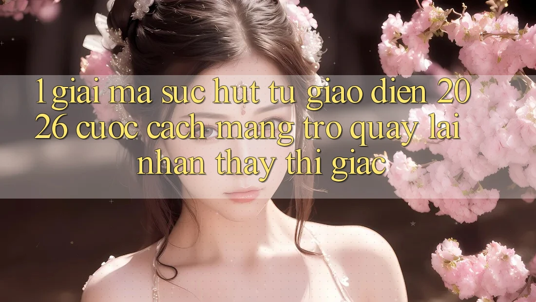 1. Giải Mã Sức Hút Từ “Giao Diện 2026” - Cuộc Cách Mạng Trở quay lại Nhận thấy Thị Giác 1. Giải Mã Sức Hút Từ “Giao Diện 2026” - Cuộc Cách Mạng Trở quay lại Nhận thấy Thị Giác