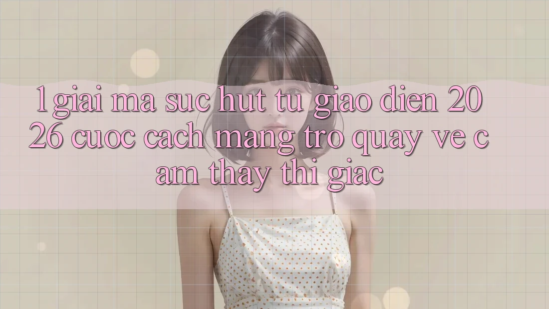 1. Giải Mã Sức Hút Từ “Giao Diện 2026” - Cuộc Cách Mạng Trở quay về Cảm thấy Thị Giác 1. Giải Mã Sức Hút Từ “Giao Diện 2026” - Cuộc Cách Mạng Trở quay về Cảm thấy Thị Giác