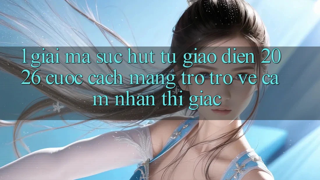 1. Giải Mã Sức Hút Từ “Giao Diện 2026” - Cuộc Cách Mạng Trở trở về Cảm nhận Thị Giác 1. Giải Mã Sức Hút Từ “Giao Diện 2026” - Cuộc Cách Mạng Trở trở về Cảm nhận Thị Giác