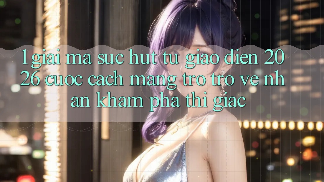 1. Giải Mã Sức Hút Từ “Giao Diện 2026” - Cuộc Cách Mạng Trở trở về Nhận khám phá Thị Giác 1. Giải Mã Sức Hút Từ “Giao Diện 2026” - Cuộc Cách Mạng Trở trở về Nhận khám phá Thị Giác