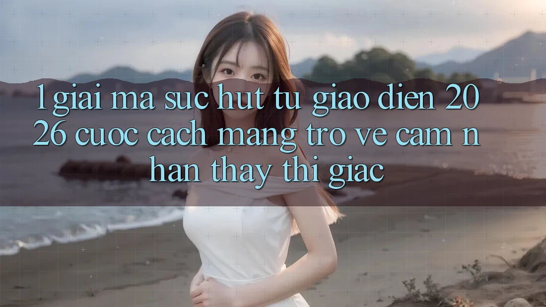 1. Giải Mã Sức Hút Từ “Giao Diện 2026” - Cuộc Cách Mạng Trở về Cảm nhận thấy Thị Giác