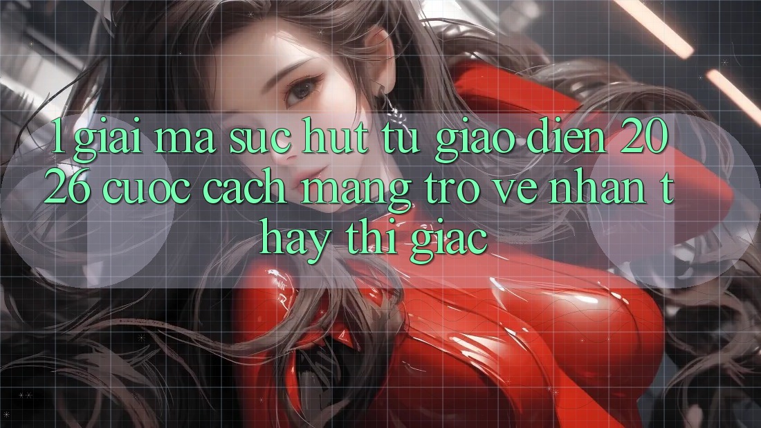 1. Giải Mã Sức Hút Từ “Giao Diện 2026” - Cuộc Cách Mạng Trở về Nhận thấy Thị Giác