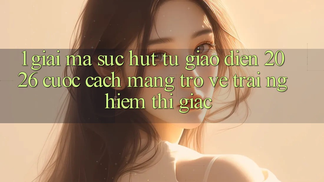 1. Giải Mã Sức Hút Từ “Giao Diện 2026” - Cuộc Cách Mạng Trở về Trải Nghiệm Thị Giác 1. Giải Mã Sức Hút Từ “Giao Diện 2026” - Cuộc Cách Mạng Trở về Trải Nghiệm Thị Giác