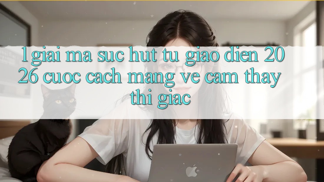 1. Giải Mã Sức Hút Từ “Giao Diện 2026” - Cuộc Cách Mạng Về Cảm thấy Thị Giác
