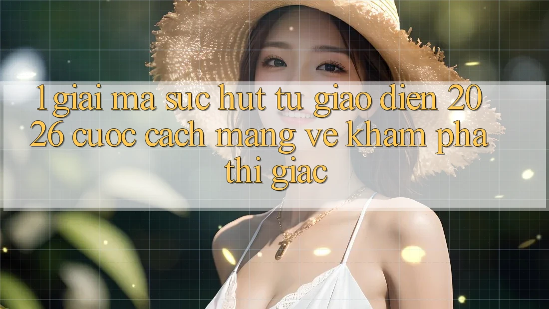 1. Giải Mã Sức Hút Từ “Giao diện 2026” - Cuộc Cách Mạng Về Khám phá Thị Giác