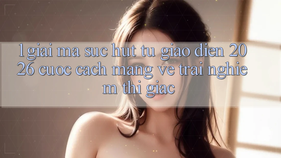 1. Giải Mã Sức Hút Từ “Giao Diện 2026” - Cuộc Cách Mạng Về Trải Nghiệm Thị Giác