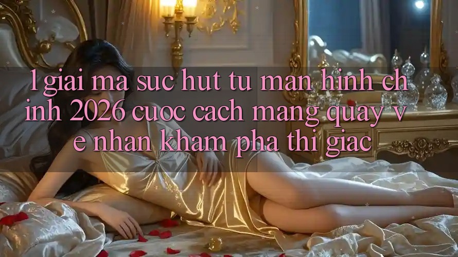 1. Giải Mã Sức Hút Từ “Màn hình chính 2026” - Cuộc Cách Mạng Quay về Nhận khám phá Thị Giác