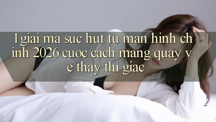 1. Giải Mã Sức Hút Từ “Màn hình chính 2026” - Cuộc Cách Mạng Quay về Thấy Thị Giác 1. Giải Mã Sức Hút Từ “Màn hình chính 2026” - Cuộc Cách Mạng Quay về Thấy Thị Giác