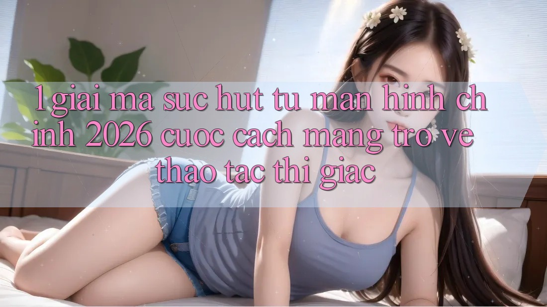 1. Giải Mã Sức Hút Từ “Màn hình chính 2026” - Cuộc Cách Mạng Trở về Thao tác Thị Giác
