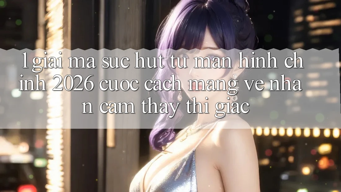 1. Giải Mã Sức Hút Từ “Màn hình chính 2026” - Cuộc Cách Mạng Về Nhận cảm thấy Thị Giác