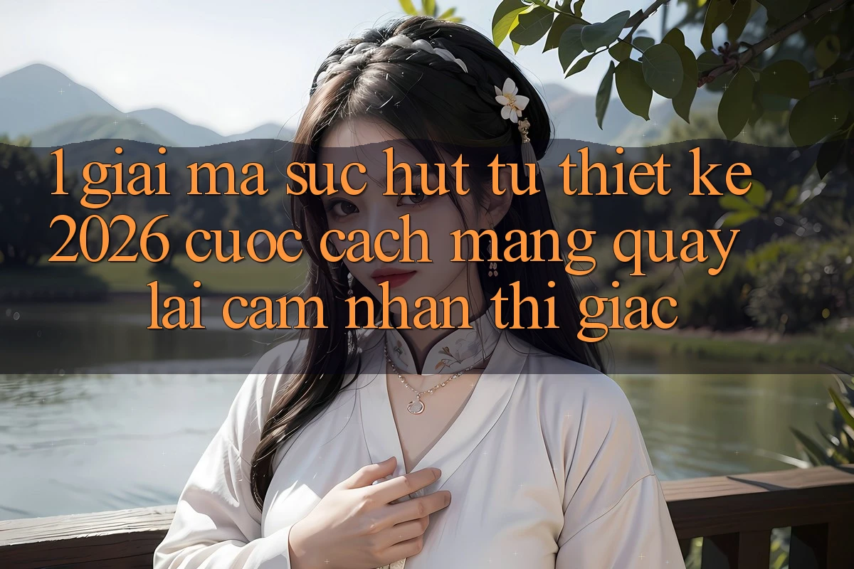 1. Giải Mã Sức Hút Từ “Thiết kế 2026” - Cuộc Cách Mạng Quay lại Cảm nhận Thị Giác