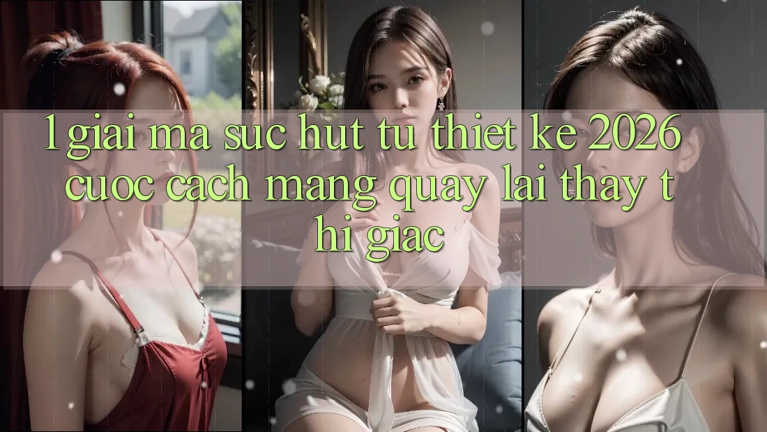 1. Giải Mã Sức Hút Từ “Thiết kế 2026” - Cuộc Cách Mạng Quay lại Thấy Thị Giác