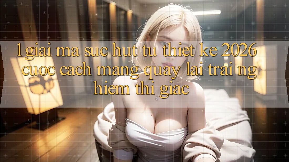 1. Giải Mã Sức Hút Từ “Thiết kế 2026” - Cuộc Cách Mạng Quay lại Trải Nghiệm Thị Giác 1. Giải Mã Sức Hút Từ “Thiết kế 2026” - Cuộc Cách Mạng Quay lại Trải Nghiệm Thị Giác