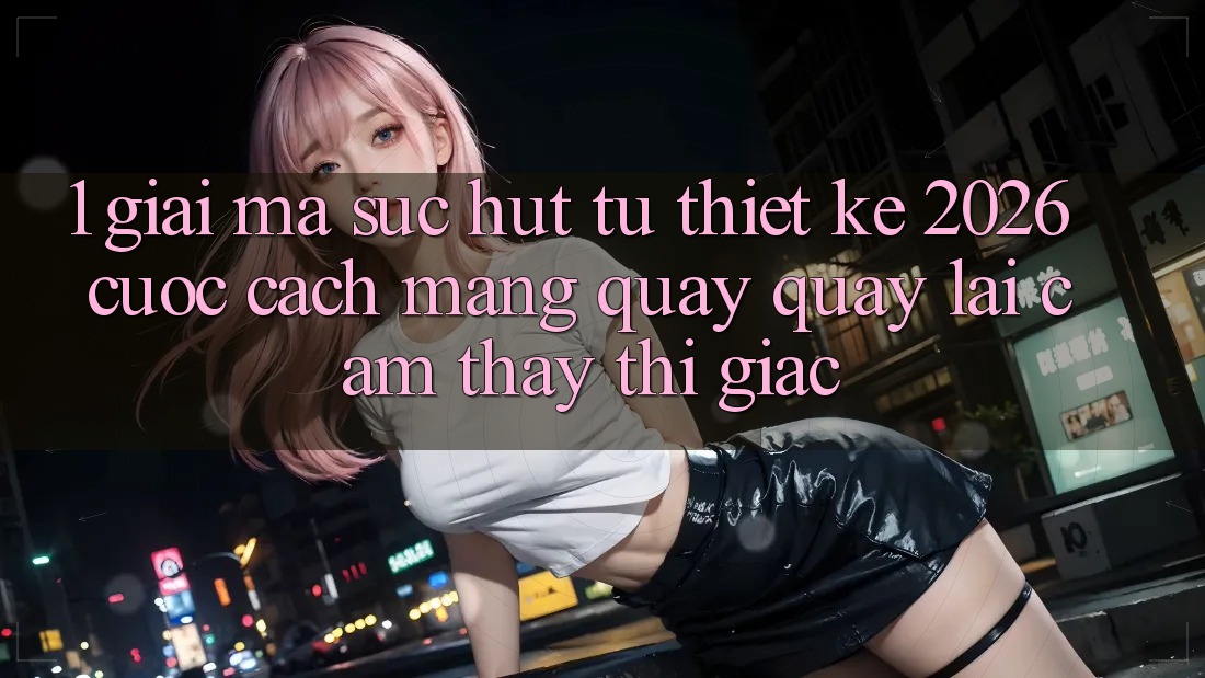 1. Giải Mã Sức Hút Từ “Thiết kế 2026” - Cuộc Cách Mạng Quay quay lại Cảm thấy Thị Giác