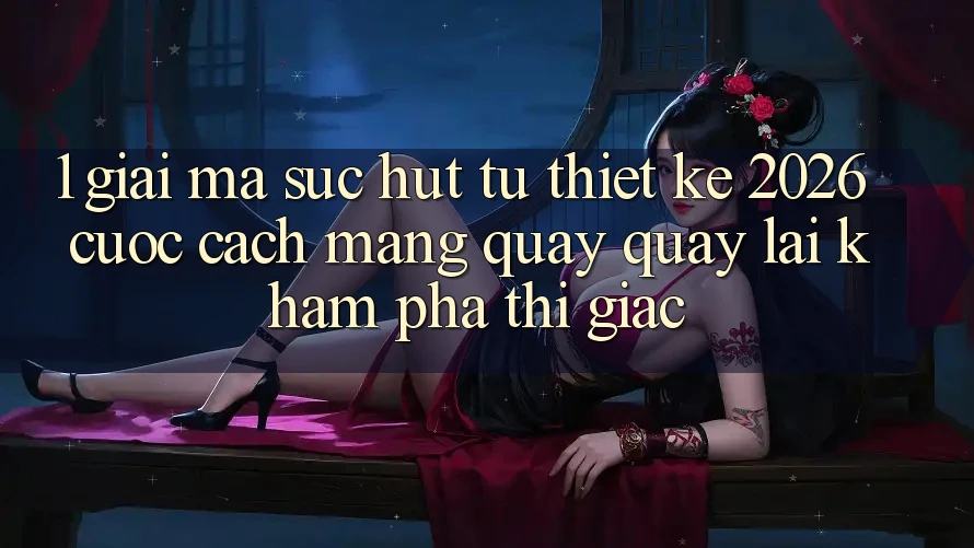 1. Giải Mã Sức Hút Từ “Thiết kế 2026” - Cuộc Cách Mạng Quay quay lại Khám phá Thị Giác