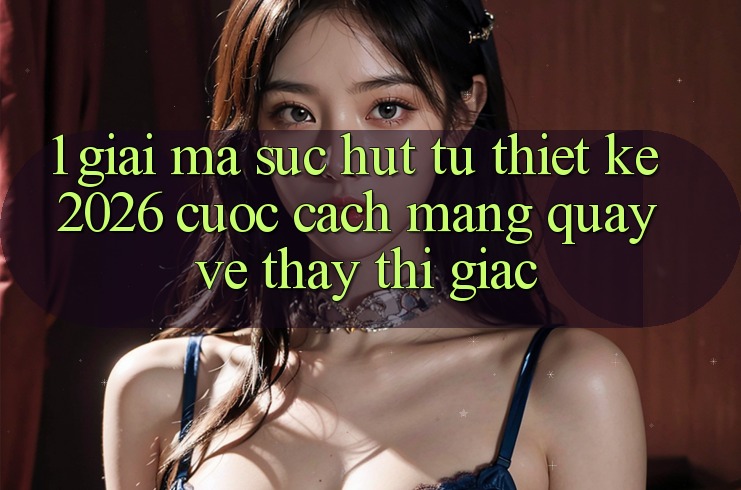 1. Giải Mã Sức Hút Từ “Thiết kế 2026” - Cuộc Cách Mạng Quay về Thấy Thị Giác 1. Giải Mã Sức Hút Từ “Thiết kế 2026” - Cuộc Cách Mạng Quay về Thấy Thị Giác