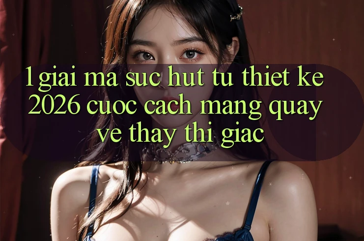 1. Giải Mã Sức Hút Từ “Thiết kế 2026” - Cuộc Cách Mạng Quay về Thấy Thị Giác 1. Giải Mã Sức Hút Từ “Thiết kế 2026” - Cuộc Cách Mạng Quay về Thấy Thị Giác