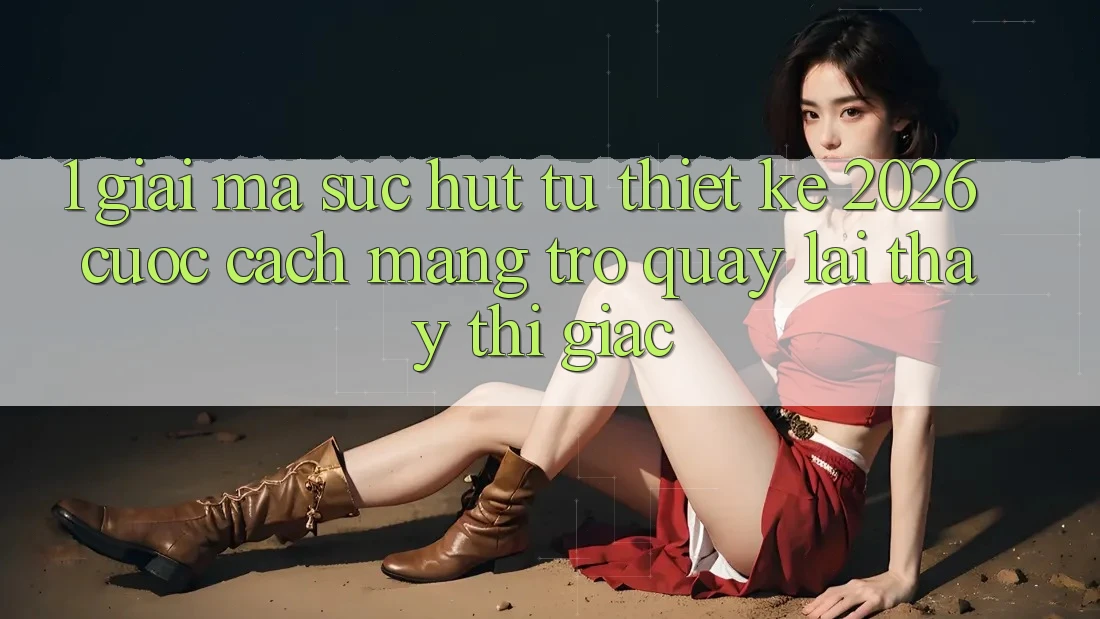 1. Giải Mã Sức Hút Từ “Thiết kế 2026” - Cuộc Cách Mạng Trở quay lại Thấy Thị Giác