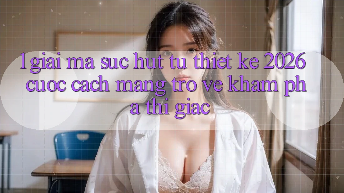 1. Giải Mã Sức Hút Từ “Thiết kế 2026” - Cuộc Cách Mạng Trở về Khám phá Thị Giác