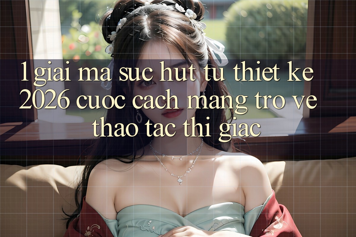 1. Giải Mã Sức Hút Từ “Thiết kế 2026” - Cuộc Cách Mạng Trở về Thao tác Thị Giác