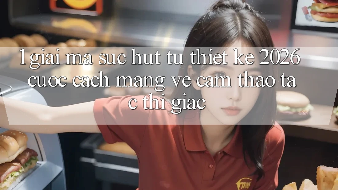 1. Giải Mã Sức Hút Từ “Thiết kế 2026” - Cuộc Cách Mạng Về Cảm thao tác Thị Giác