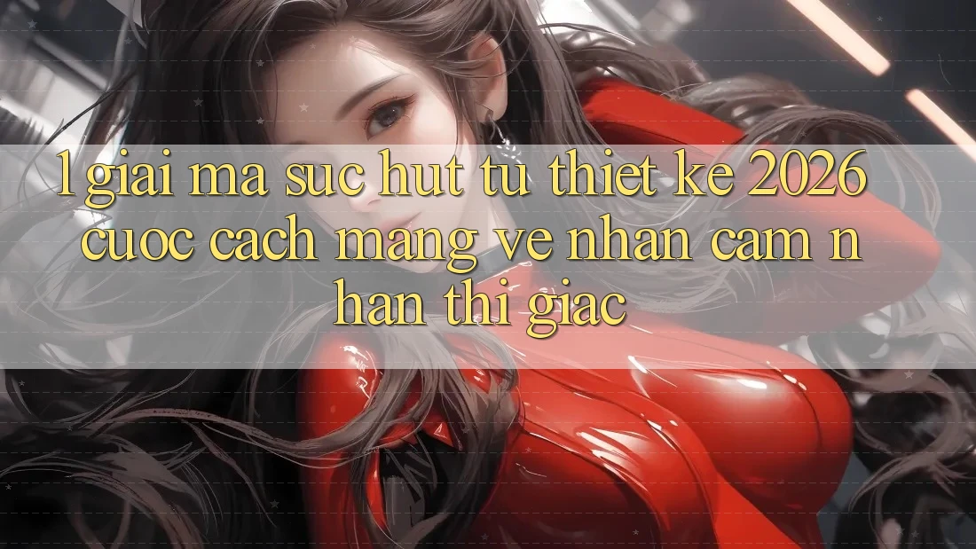 1. Giải Mã Sức Hút Từ “Thiết kế 2026” - Cuộc Cách Mạng Về Nhận cảm nhận Thị Giác 1. Giải Mã Sức Hút Từ “Thiết kế 2026” - Cuộc Cách Mạng Về Nhận cảm nhận Thị Giác