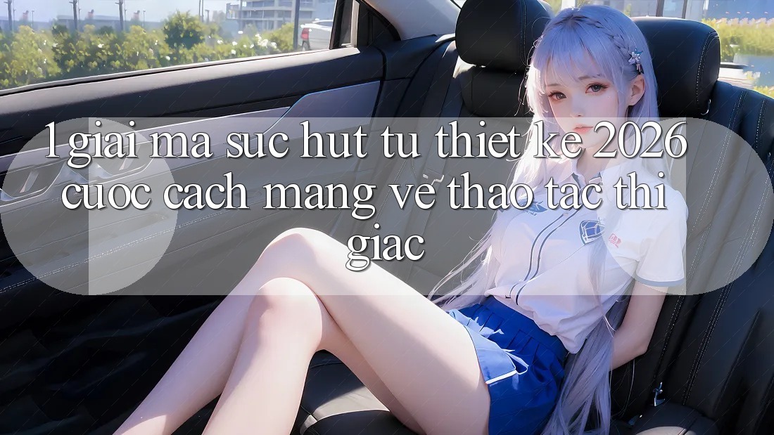 1. Giải Mã Sức Hút Từ “Thiết kế 2026” - Cuộc Cách Mạng Về Thao tác Thị Giác