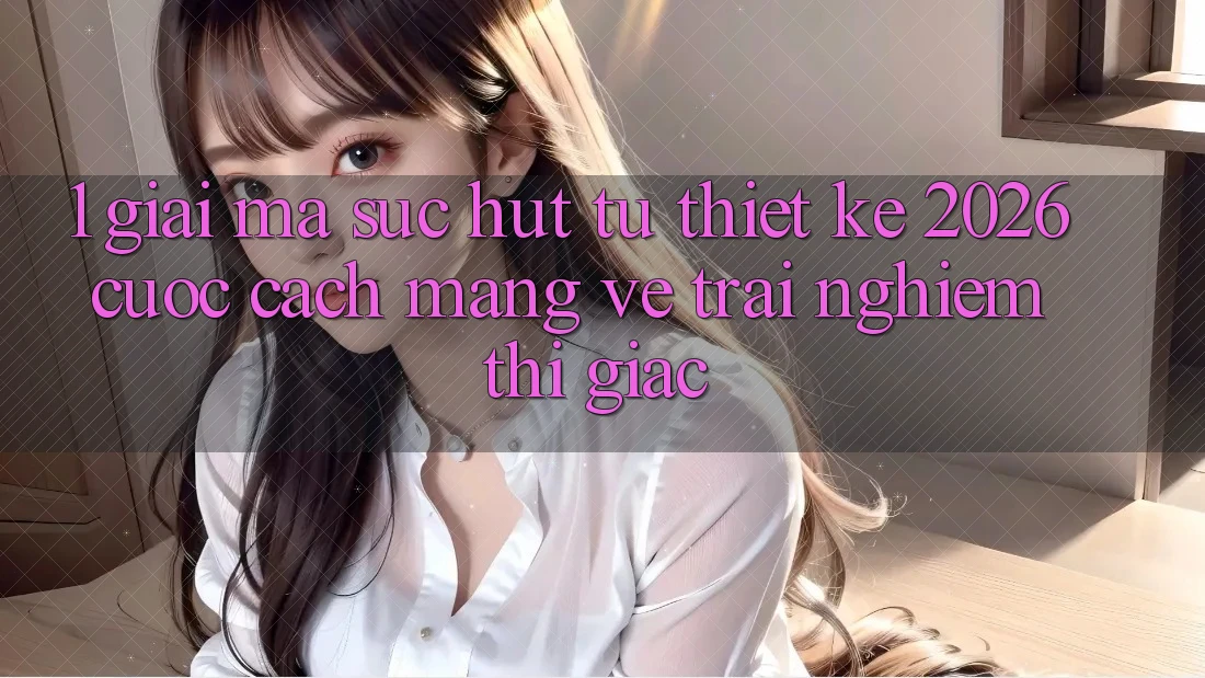 1. Giải Mã Sức Hút Từ “Thiết kế 2026” - Cuộc Cách Mạng Về Trải Nghiệm Thị Giác