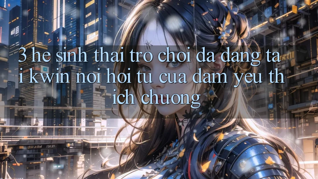 3. Hệ Sinh Thái Trò Chơi Đa Dạng Tại Kwin: Nơi Hội Tụ Của Đam Yêu thích chuộng