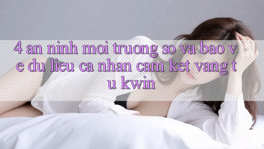 4. An ninh Môi trường số Và Bảo vệ dữ liệu cá nhân: Cam Kết Vàng Từ Kwin