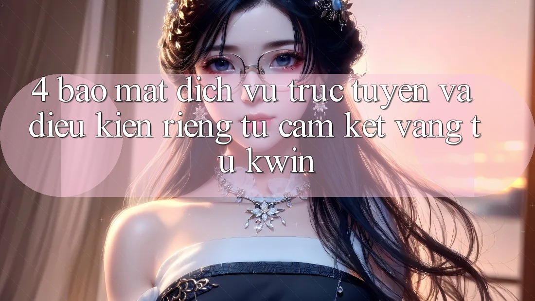 4. Bảo Mật Dịch vụ trực tuyến Và Điều kiện riêng tư: Cam Kết Vàng Từ Kwin