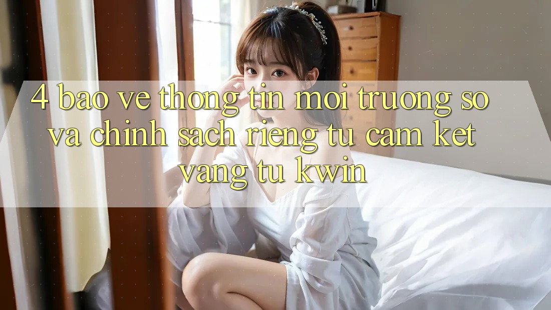4. Bảo vệ thông tin Môi trường số Và Chính sách riêng tư: Cam Kết Vàng Từ Kwin