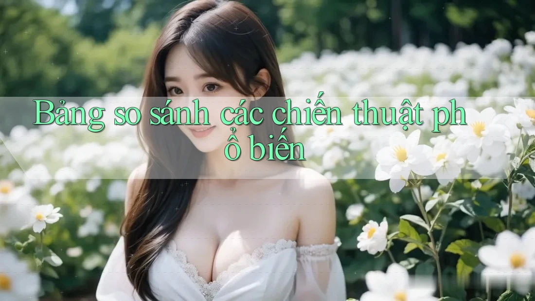 Bảng so sánh các chiến thuật phổ biến