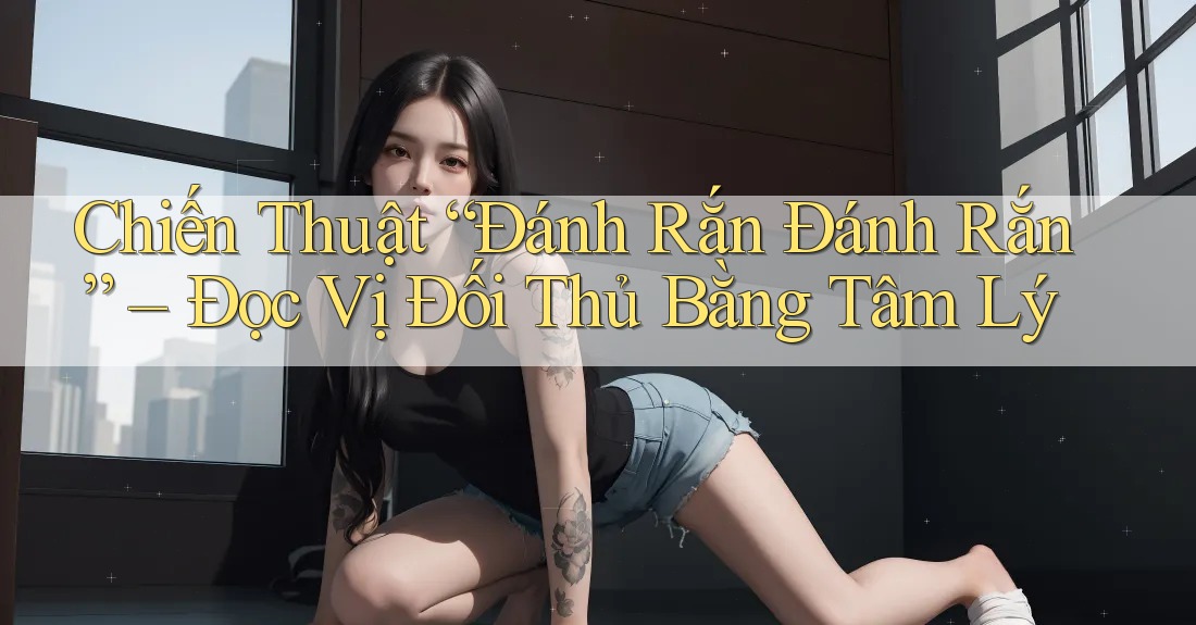 Chiến Thuật “Đánh Rắn Đánh Rắn” – Đọc Vị Đối Thủ Bằng Tâm Lý
