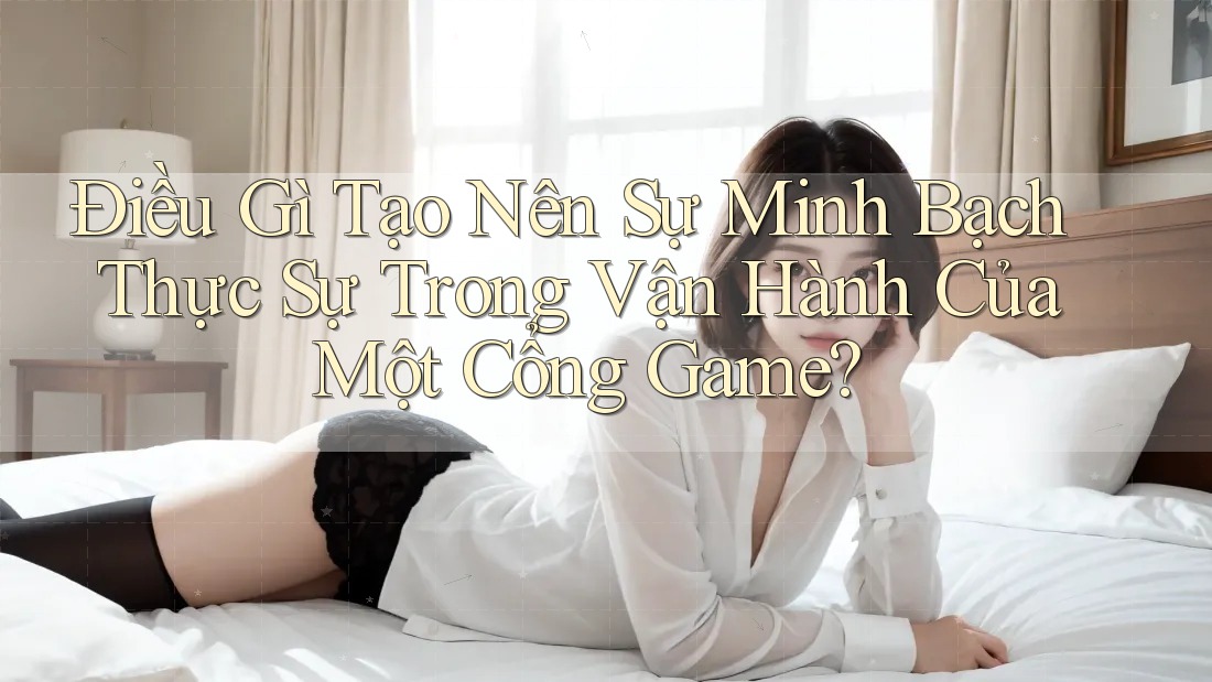 Điều Gì Tạo Nên Sự Minh Bạch Thực Sự Trong Vận Hành Của Một Cổng Game? Điều Gì Tạo Nên Sự Minh Bạch Thực Sự Trong Vận Hành Của Một Cổng Game?