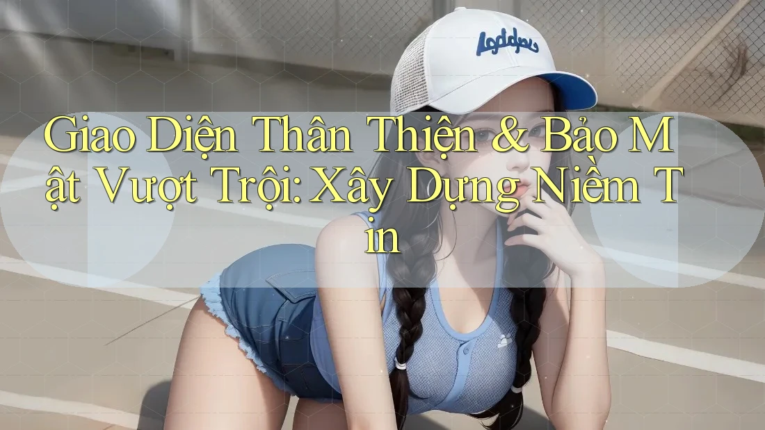 Giao Diện Thân Thiện & Bảo Mật Vượt Trội: Xây Dựng Niềm Tin